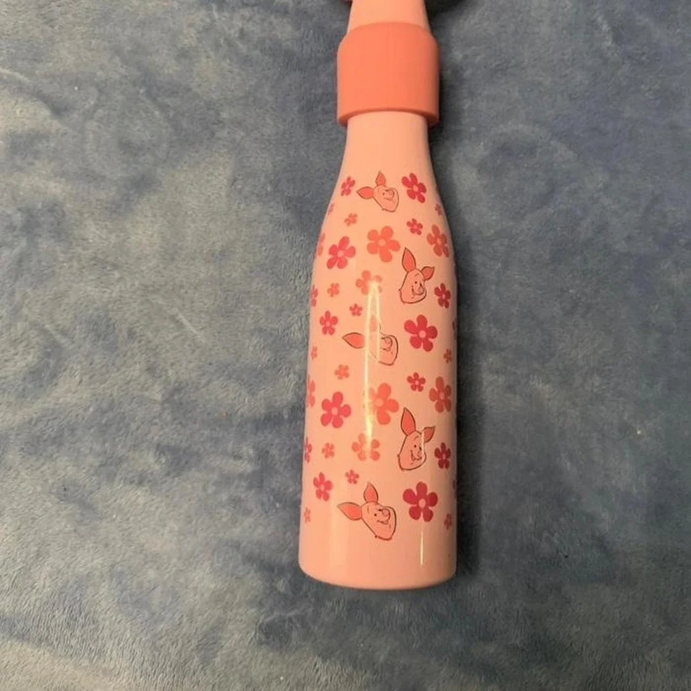 Piglet pink water bottle new